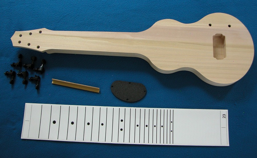 S6 Lap Steel Guitar Kit NEW made in USA DIY Slide Hawaiian