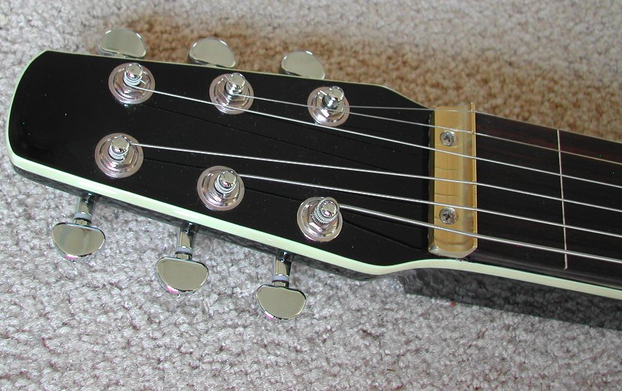 Lap Steel Guitar S6 Import Dual P90 SunBurst Maple Face