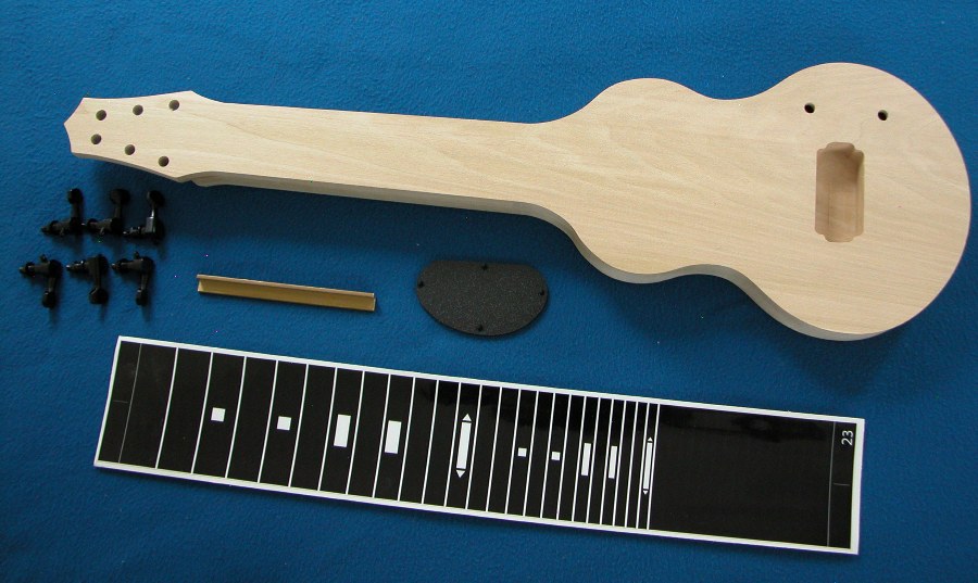 Während Spannung Taschenbuch Lap Steel Guitar Kit Exkrement Schmutzig Email - Diy Lap Steel Kit