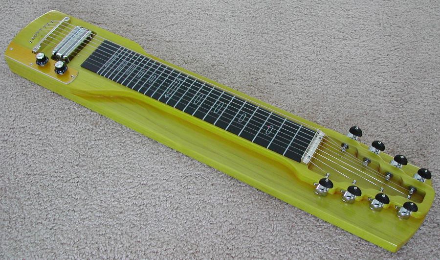 Lap Steel Guitar 8 String Console Flat Top New 2012 Slide Guitar Georgeboards
